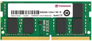 Пам'ять transcend sodimm DDR4-3200 8192MB PC4-25600 (JM3200HSG-8G)