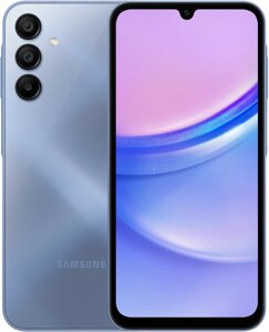 Смартфон samsung galaxy A15 A155F 8/256GB blue (SM-A155fzbieuc)