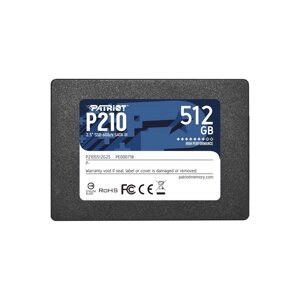 SSD накопичувач patriot P210 512 GB (P210S512G25)