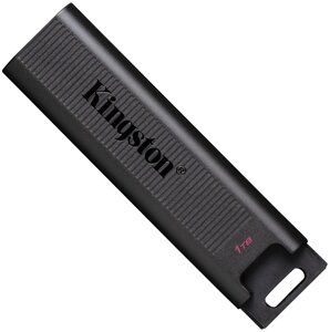 USB флеш накопичувач Kingston 1TB DataTraveler Max USB 3.2 Gen 2 Type-C Black (DTMAX/1TB)