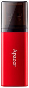 USB-флешка apacer USB3.2 256GB AH25B red (AP256GAH25BR-1)