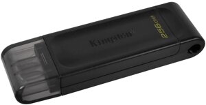 USB накопичувач Kingston 256GB DataTraveller 70 USB 3.2 / Type-C (DT70/256GB)