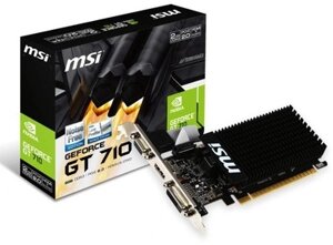 Відеокарта MSI geforce GT 710 2048mb GDDR3 (GT 710 2GD3h LP)