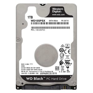 Жорсткий диск WD black 1 TB (WD10SPSX)