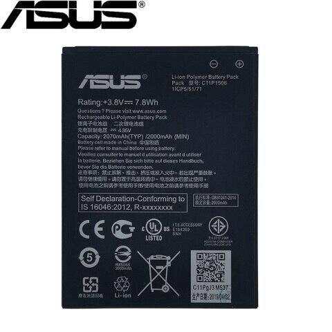 Акумулятор Батарея Asus C11P1506 Zenfone Go ZC500TG Оригінал. від компанії Технозавр - фото 1