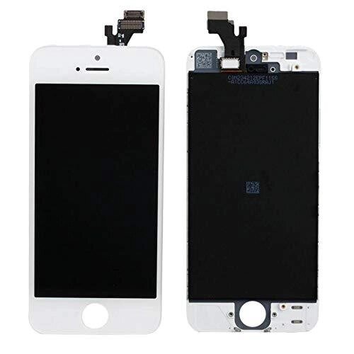 Дисплей iPhone 5 White, екран iPhone, модуль сенсор для iPhone 5 з тачскріном від компанії Технозавр - фото 1