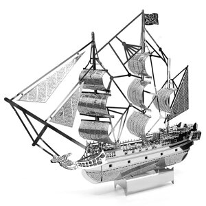 Металевий конструктор, 3D модель корабля, металеві головоломки, 3D головоломка Піратський корабель
