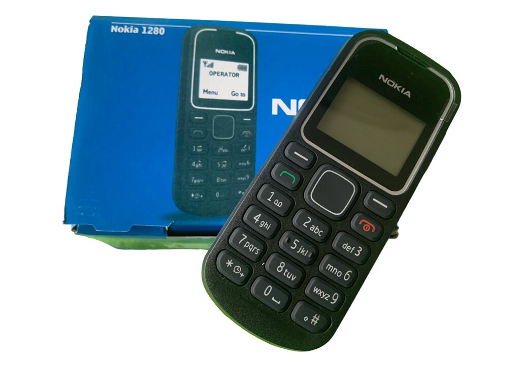 Мобільний телефон Nokia 1280 Black від компанії Технозавр - фото 1