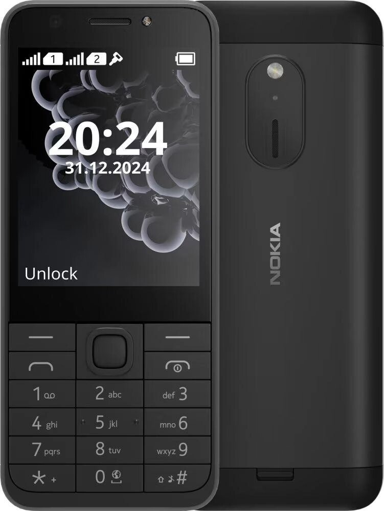 Мобільний телефон Nokia 230 Black 2 SIM 2 Мп 32 ГБ TFT 1450 mAh від компанії Технозавр - фото 1