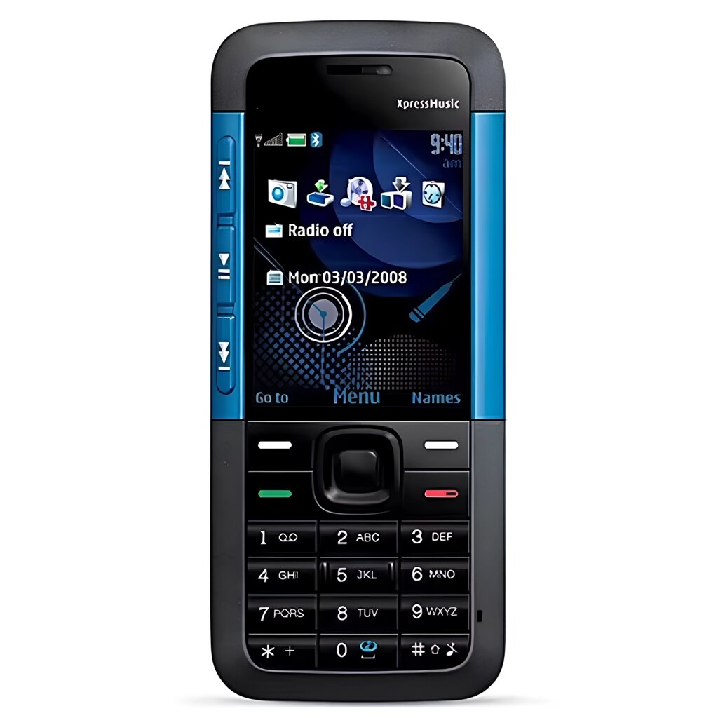 Мобільний телефон Nokia 5310 XpressMusic Blue 2.1" 320x240 2 МП GSM 860 мАг від компанії Технозавр - фото 1