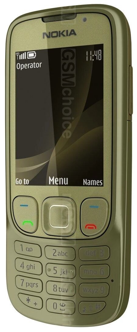 Мобільний телефон Nokia 6303i Classic TFT 2.2" 3.2 мп коричневий оригінал від компанії Технозавр - фото 1