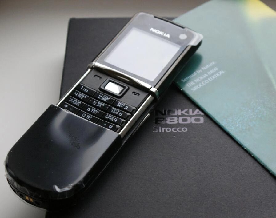 Мобільний телефон Nokia 8800 Sirocco Black Edition Java MP3 Series 40 Фінляндія. від компанії Технозавр - фото 1