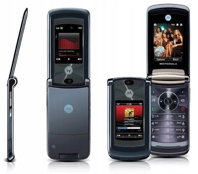 Мобільний телефон розкладачка Motorola Razr2 V8 Black TFT, 2.2" від компанії Технозавр - фото 1