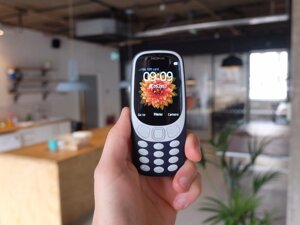 Мобільний телефон Nokia 3310 (2017) Dual Sim Black TFT 2.4" 2мп 1200 мА·год.