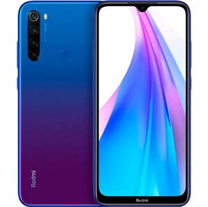 Смартфон Xiaomi Redmi Note 8T 4/128GB Starscape Blue 2SIM IPS 6.3" 2340x1080 8 ядер 4К UHD 4000 mAh NFC