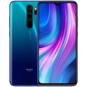 Смартфон Xiaomi Redmi Note 8 Pro 6/128GB Dark Blue 2 SIM LTE 6.53" 2340x1080 60 Гц NFC 4500 mAh Helio G90T