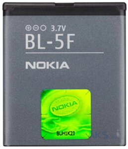 Акумулятор BL-5F Nokia 6210, Navigator, 6290, N95, 6710, Navigator, 6260, Slide, N96, E65