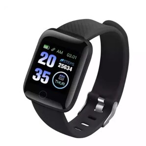 Смарт-годинник із функцією вимірювання тиску та рівня кисню Smart Watch 116 Plus.