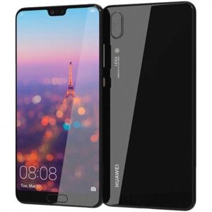 Смартфон Huawei P20 4/128 GB Black 2сім IPS 5.8" 8ядер 12 Мп + 20 Мп / 24мп GPS 3400 mAh оригінал новий