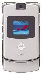 Раскладушка Motorola Razr V3i Silver