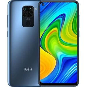 Смартфон Xiaomi Redmi Note 9 3/64GB Midnight Gray 6.53" 2340x1080 IPS 60 Гц 2 SIM LTE 5020 mAh