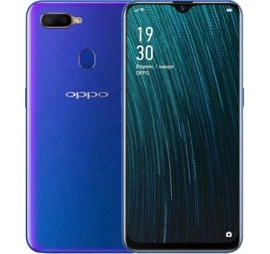 Смартфон Oppo A5s 3/32GB Blue, 6.2", IPS, Mediatek Helio P35, 13 Мп + 2 Мп, 4230 mAh