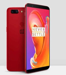 Смартфон OnePlus 5T 8/128GB RED 2SIM 6" GPS 16+20 Мп