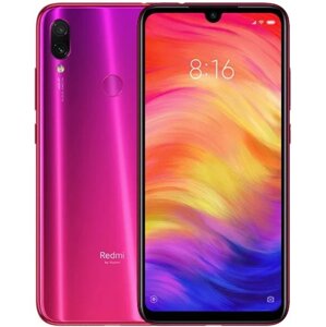 Смартфон Xiaomi Redmi Note 7 3/32GB Nebula Red 6.3" LTE 2 SIM Nano-SIM 4000 mAh 48 Мп+5 Мп IPS 2340x1080