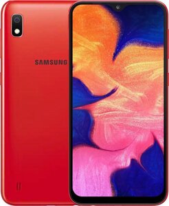 Смартфон Samsung Galaxy A10 (SM-A105F) 2/32GB Red 2 SIM LTE 6.2" 1520x720 TFT 3400 mAh