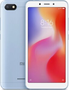 Смартфон Xiaomi Redmi 6A BLUE 2/16 ГБ, 5.45", 13 Мп, Helio A22, 3000 мАг