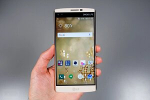 Дисплей LG H900, LG V10, H901, H960, H961, VS990 Дисплей + точскрин (модуль) золотий у рамці.