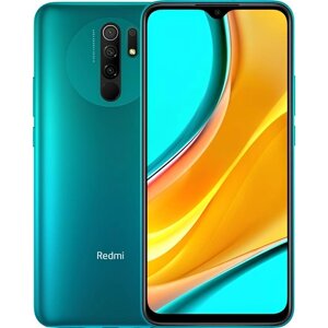 Смартфон Xiaomi Redmi 9 3/32 ГБ Ocean Green 6.53" 2340x1080 2SIM 4G 5020 mAh IPS Full HD NFC Android 10