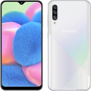 Смартфон Samsung Galaxy A30s (A307F) 4/32GB White 6.4" 4000 mAh Bluetooth 5.0 2SIM 4G 25 Мп + 5 Мп + 8 Мп