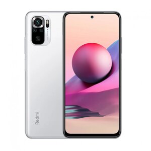 Смартфон Xiaomi Redmi Note 10S 6/128GB Pebble White 6.43" 60 Гц 409 ppi 2 SIM LTE NFC 5000 mAh microSD