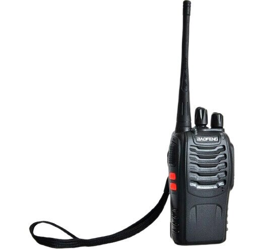 Рація Baofeng BF-888S 5W UHF 400-470 MHz до 5 км 16 каналів 1 шт. від компанії Технозавр - фото 1