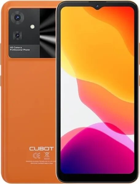 Смартфон Cubot Note 21 6/128GB Orange 6.56" 2SIM 6.56" 8 ядер 50MP Android 13 від компанії Технозавр - фото 1