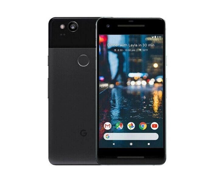 Смартфон Google Pixel 2 4/64 GB Black AMOLED 5" 8 ядер 12мп/8мп GPS новий оригінал від компанії Технозавр - фото 1