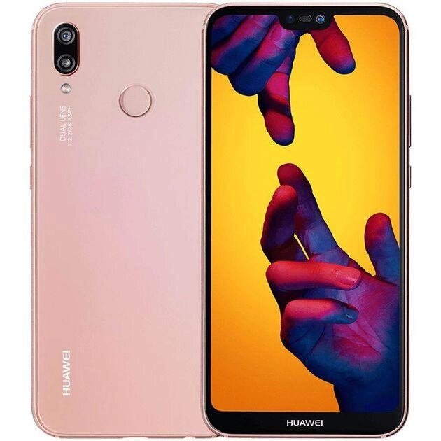 Смартфон Huawei P20 Lite 4/64GB Pink 2SIM 4G 5.84" Bluetooth 4.2 16 Мп + 2 Мп 3000 mAh від компанії Технозавр - фото 1