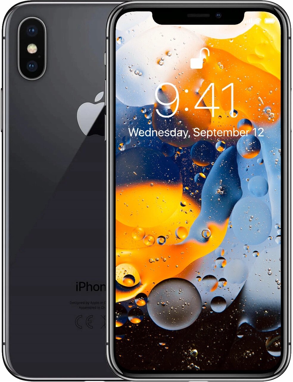 Смартфон Iphone X 256gb Black 5.8" 12 Мп 2716 mAh Apple від компанії Технозавр - фото 1