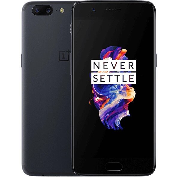 Смартфон OnePlus 5 8/128GB Slate Grey 2SIM 16+20 Мп GPS 5.5" від компанії Технозавр - фото 1