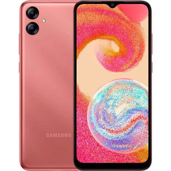 Смартфон Samsung Galaxy A04e (A042F) 3/32GB Copper 6.5" 2SIM 13Мп + 2Мп 5000 mAh від компанії Технозавр - фото 1