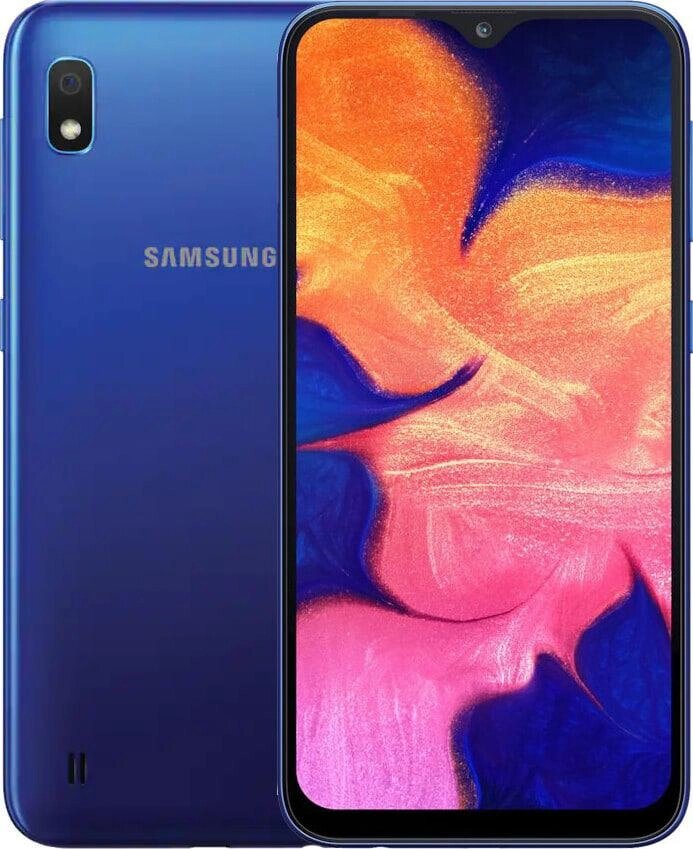 Смартфон Samsung Galaxy A10 (SM-A105F) 2/32GB Blue 2 SIM LTE 6.2" 1520x720 TFT 3400 mAh від компанії Технозавр - фото 1