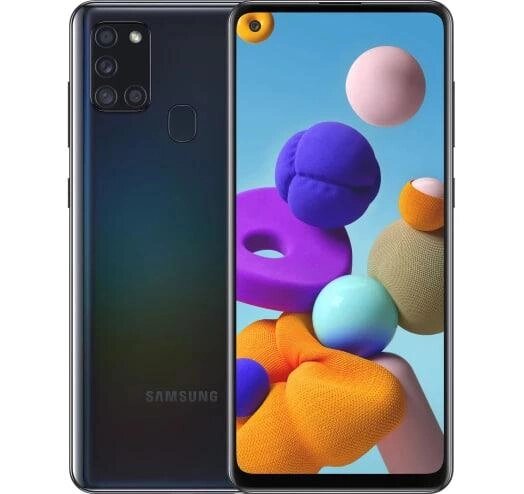 Смартфон Samsung Galaxy A21s 3/32GB Black (SM-A217F) 2 SIM NFC 6.5" 48 Мп 5000 mAh від компанії Технозавр - фото 1