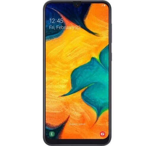 Смартфон Samsung Galaxy A30 3/32GB Black, Super AMOLED, Exynos 7904, 16+5 Мп, 4000 мАч від компанії Технозавр - фото 1