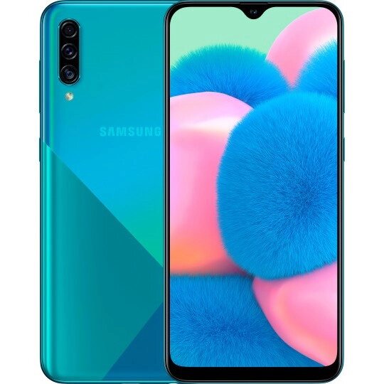 Смартфон Samsung Galaxy A30s (A307F) 4/32GB Green 2SIM 4G 6.4" 4000 mAh Bluetooth 5.0 25 Мп + 5 Мп + 8 Мп від компанії Технозавр - фото 1