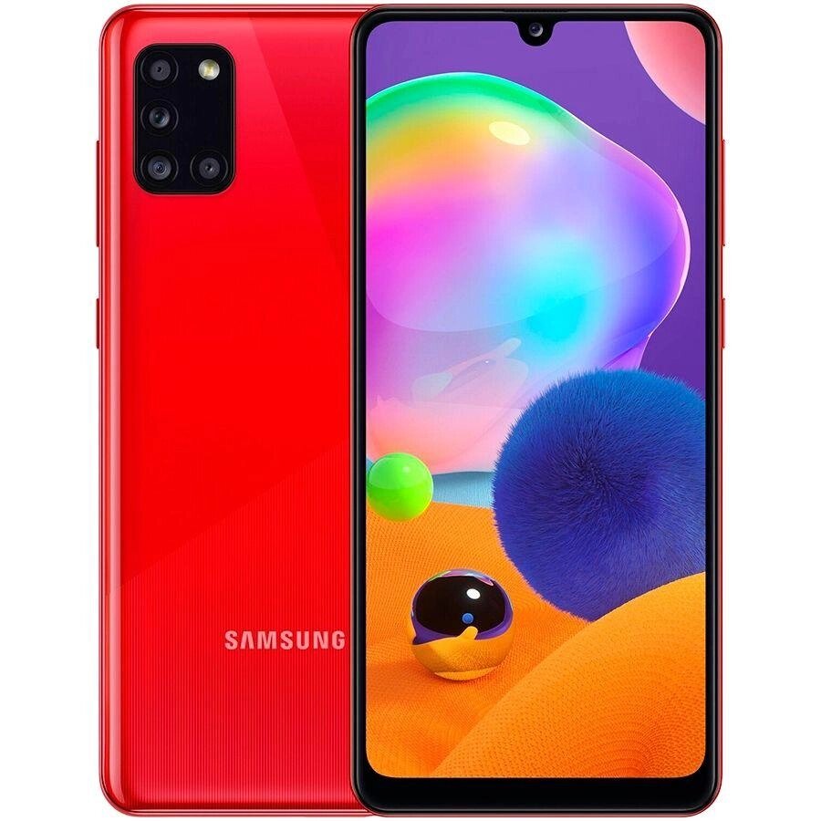 Смартфон Samsung Galaxy A31 (A315F) 4/64GB Red 2 SIM LTE 6.4" 2400x1080 60 Гц 5000 mAh Bluetooth 5.0 NFC від компанії Технозавр - фото 1