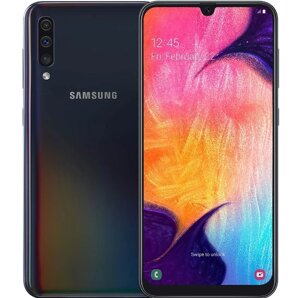 Смартфон Samsung Galaxy A50 (A505F) 4/64GB Black 6.4" 2340x1080 2SIM LTE NFC Bluetooth 5.0 4000 mAh Exynos 96