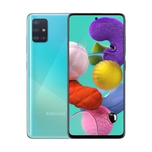 Смартфон Samsung Galaxy A51 (A515F) 4/128 GB Blue 2SIM 6.5" 2400x1080 4000 mAh від компанії Технозавр - фото 1