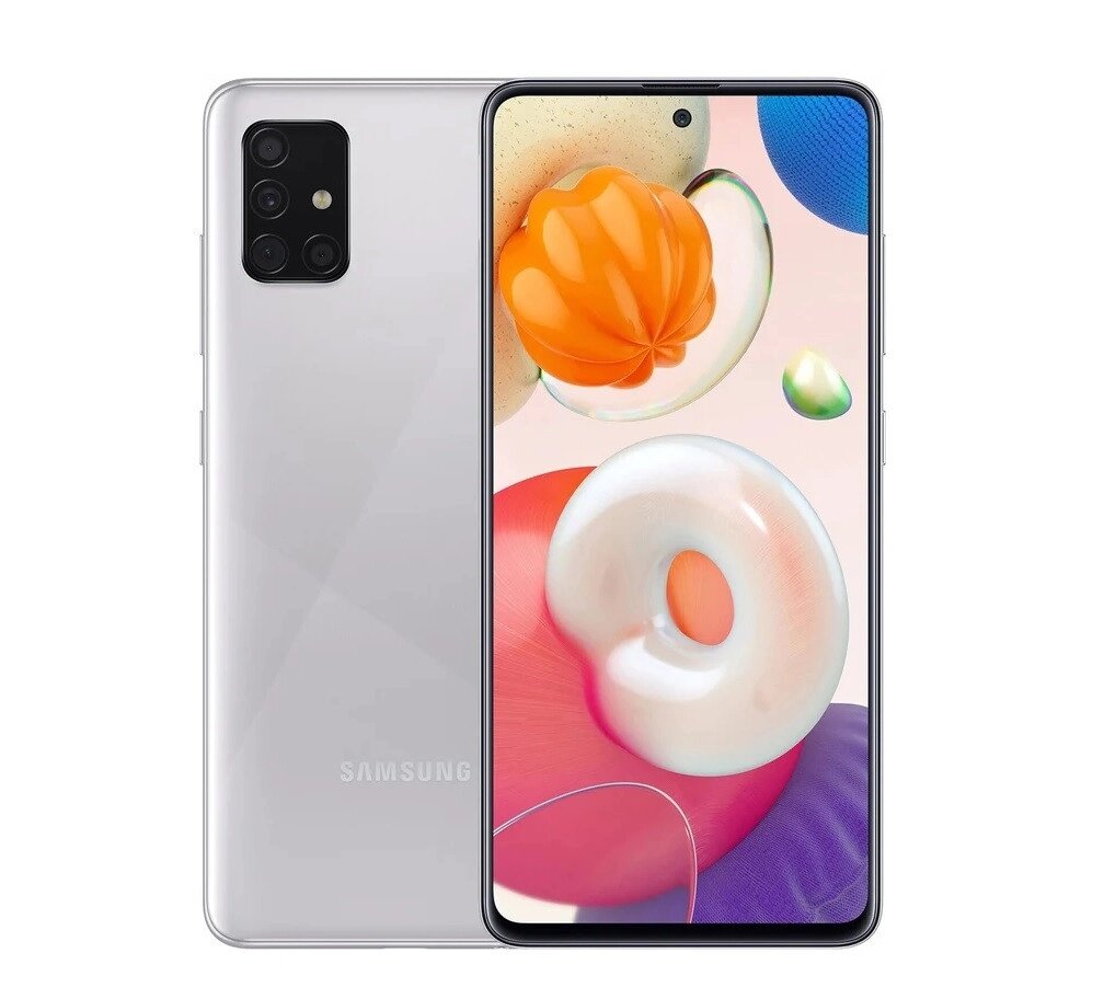 Смартфон Samsung Galaxy A51 (A515F) 4/64 GB White 2SIM 6.5" 2400x1080 4000 mAh від компанії Технозавр - фото 1