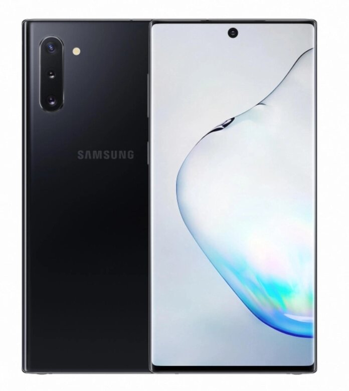 Смартфон Samsung Galaxy Note 10 8/256GB Black (SM-N970U) 6.3" 1SIM Snapdragon AMOLED 3500mAh від компанії Технозавр - фото 1